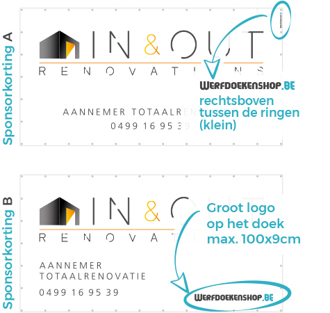 Korting in ruil voor sponsorvermelding